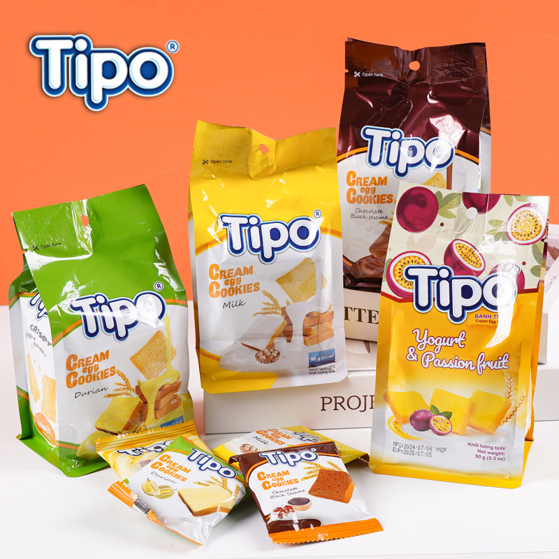 越南进口Tipo面包干散称涂层面包片干蛋糕早餐饼干独立包装零食,淘宝优惠券,粉丝福利购,淘宝优惠卷