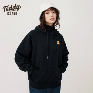 TEDDYISLAND泰迪熊纯棉情侣卫衣