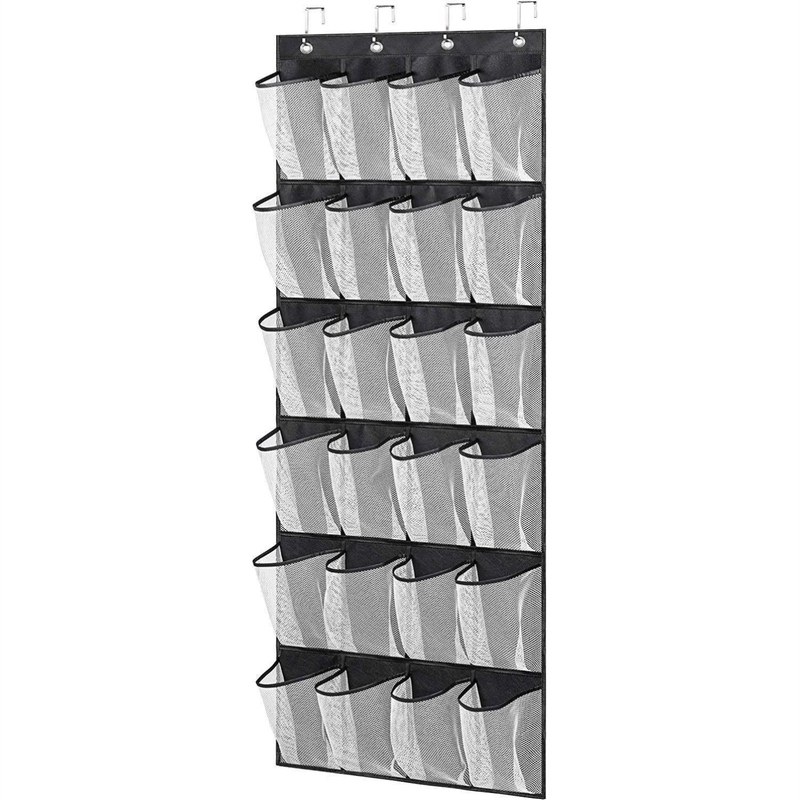 跨境热销款门后24格储物挂袋无纺布收纳袋 优质网布24口袋 挂袋,淘宝优惠券,粉丝福利购,淘宝优惠卷