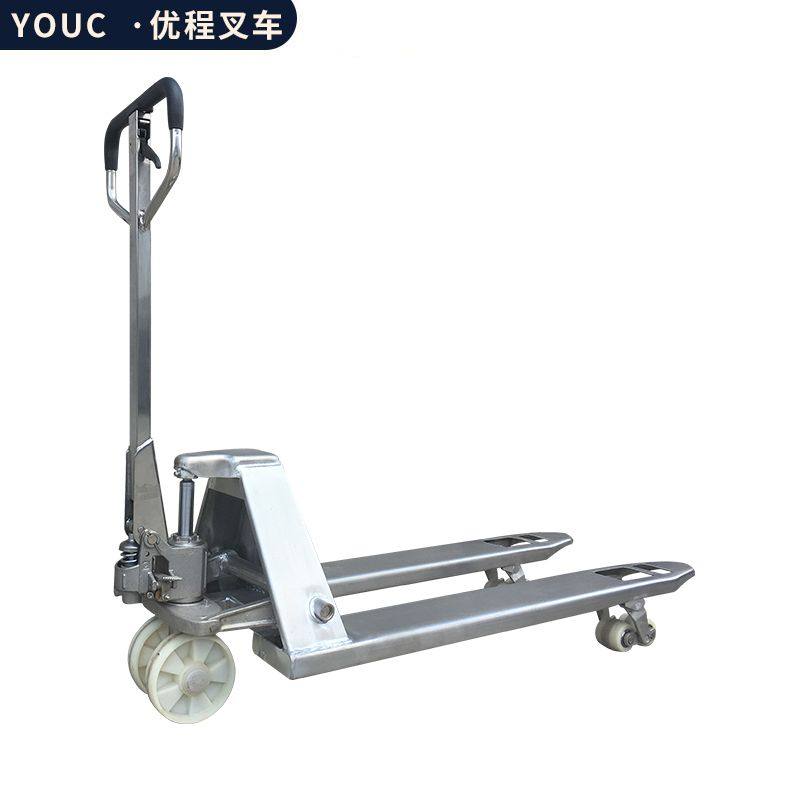 2.5吨304不锈钢手动液压托盘搬运车油压手推拖车手拉地牛叉车铲车,淘宝优惠券,粉丝福利购,淘宝优惠卷