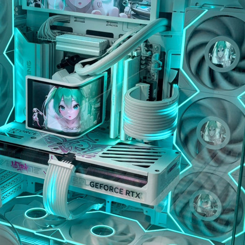 TRYX创氪星系展域SE 360水冷cpu散热器ARGB曲面显示屏3D电脑风扇 - 图3