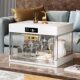 Desktop dustproof disinfection cup holder cup storage rack