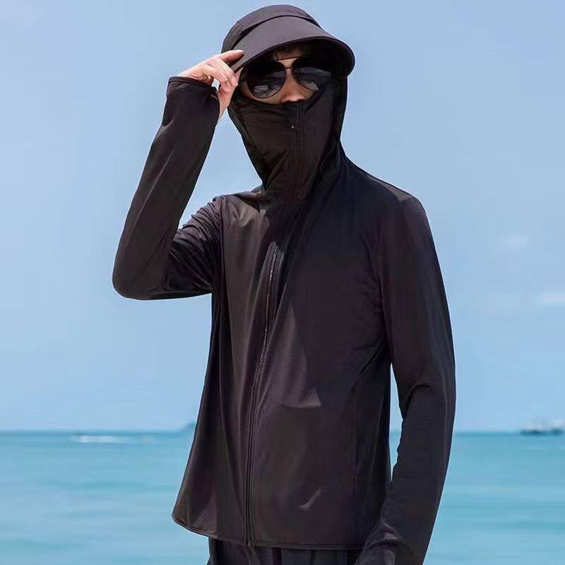 俞兆林防晒衣男款2026夏季新款透气网眼薄款防晒服户外钓鱼外套