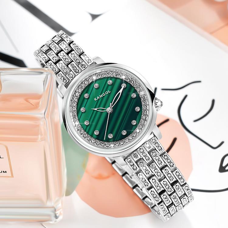 官方坎戈尔袋鼠正品女表女款轻奢小众2024新款百搭情侣夜光腕表