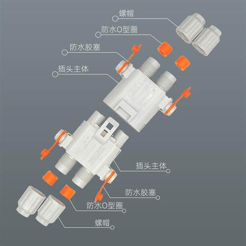 深度防水16平100A大电流货车防脱免压免焊12V24V驻车空调公母插头 - 图2