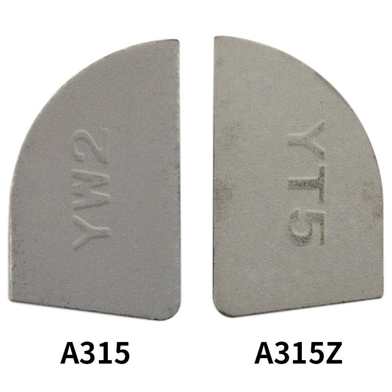 硬质合金YW2YT15YG8YG6XA315焊接外圆刀头刀片九十度车刀A315 - 图1