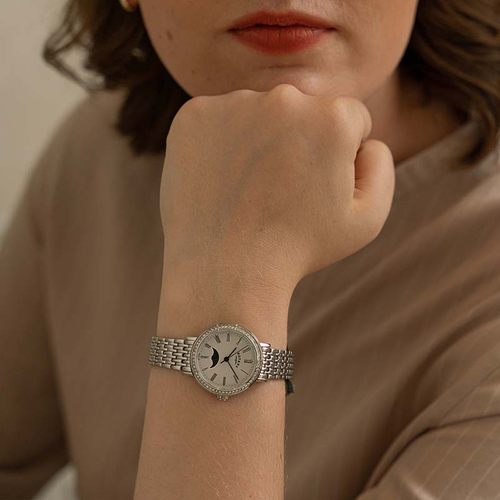 英国ROTARY劳特莱温莎月相女士手表防水进口石英表送女生圣诞礼物 - 图3