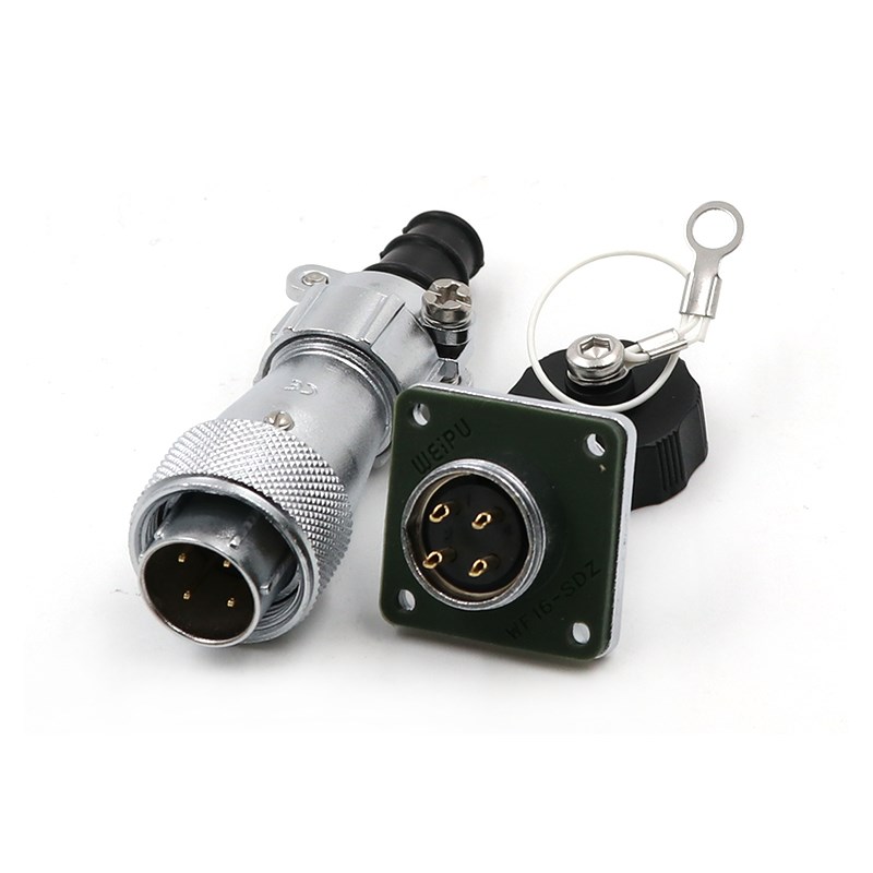 威浦weipu工业防水航空插头WF16-2 3 4 5 7 9 10芯 TI+Z公头+母座 - 图3
