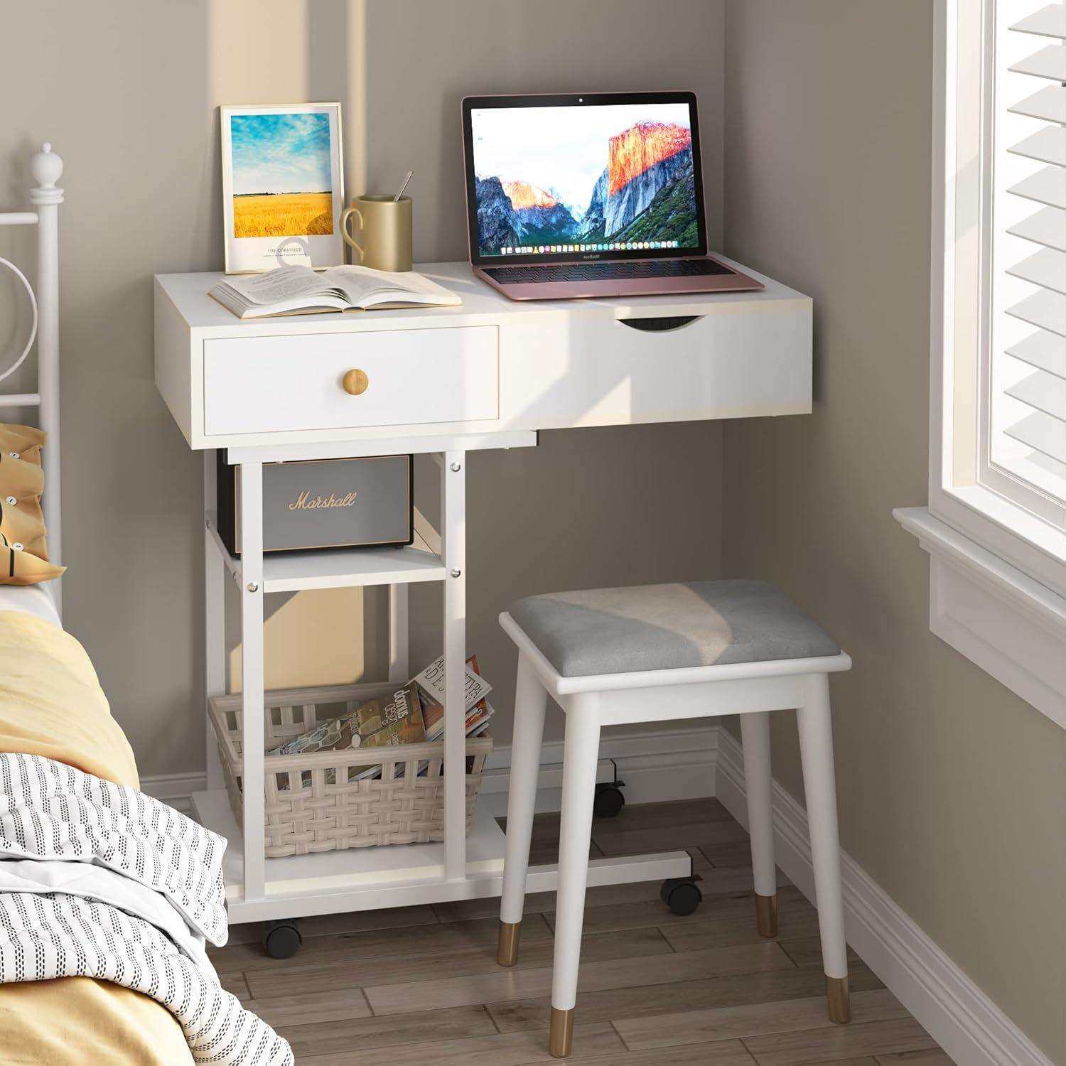 直销现代简约梳妆台小户型化妆桌简约新款一体可办公化妆桌潮,淘宝优惠券,粉丝福利购,淘宝优惠卷