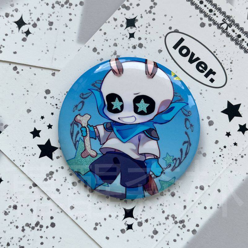 【幕醒森林】undertale周边 传说之下chara ink 吧唧挂件游戏同人 - 图2