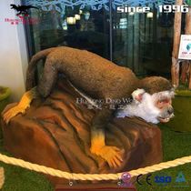 Pure handmade sticky wool simulation animal Zigong dinosaur manufacturer to produce indoor animal life environment building arrangement