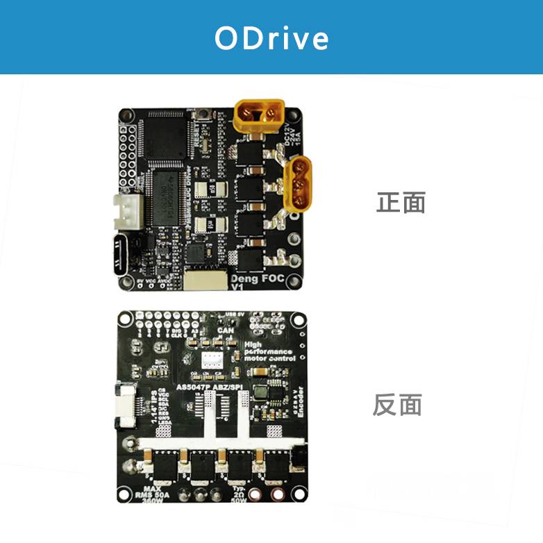 灯哥FOCODrive大电流深度改进高性能ODrive单路基于ODrive3.6-图1