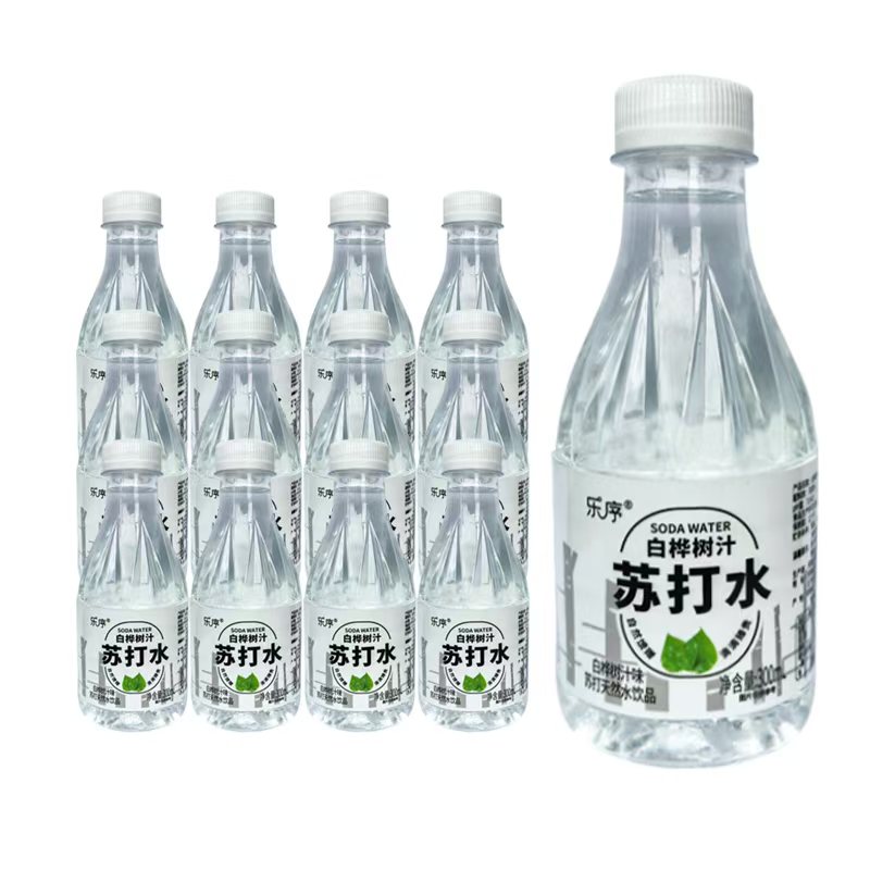 白桦树汁苏打水300ml*12瓶