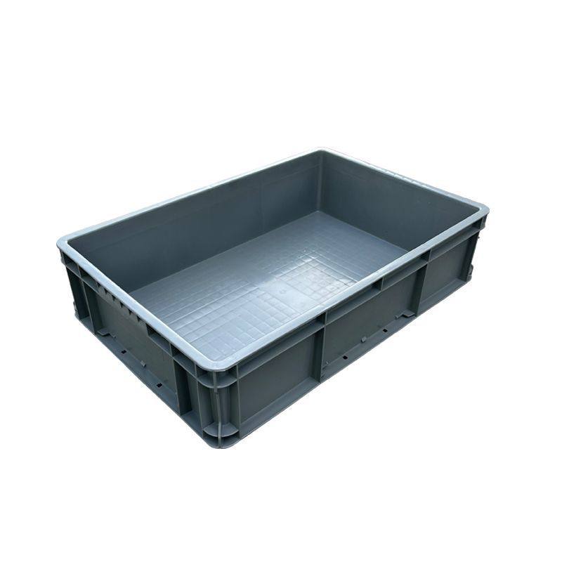 600*400*148周转箱 塑料物流箱EU4611欧标物料盒 灰色胶框零件箱,淘宝优惠券,粉丝福利购,淘宝优惠卷