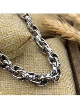 泰银手链男士S925纯银民