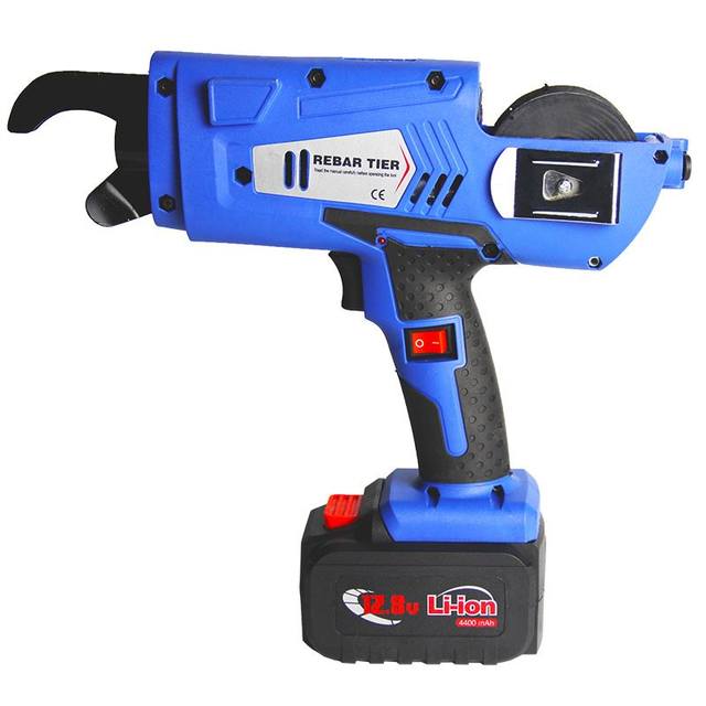 Electric steel bar bundling machine Handheld electric rechargeable steel bar bundling machine Wire tie machine Construction steel bar bundling tool