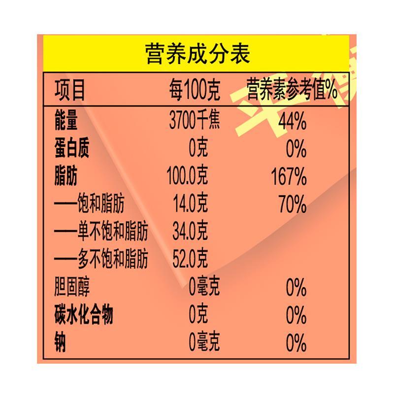 金龙鱼黄金比例1:1:1食用植物调和油5L*4桶家用食用油商用整箱-图2