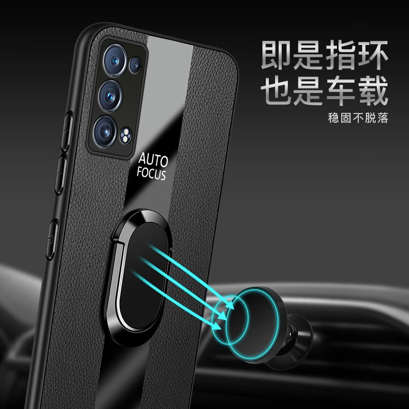 opporeno6pro十手机壳OPPO新款reno6pro+全包防摔opporen曲屏opp0pp0硅胶5g软por男钢化膜款女曲面屏士外后壳 - 图3