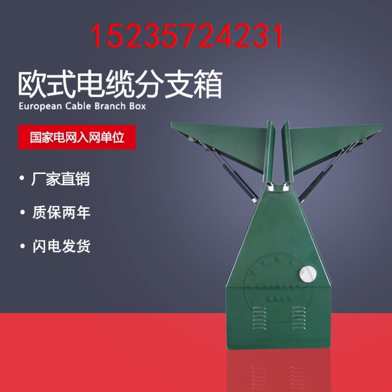 电缆分支箱充气柜肘型定制10kv一进一出35KV10-35KV分接箱配电t接