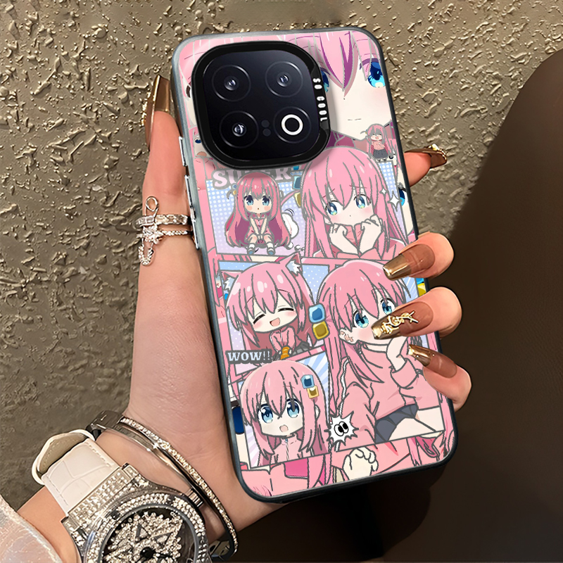 孤独摇滚手机壳适用iqoo15波奇酱neo11山田凉z9turbo喜多郁代12卡通neo8pro动漫11二次元neo7新款6se可爱IQOO - 图0