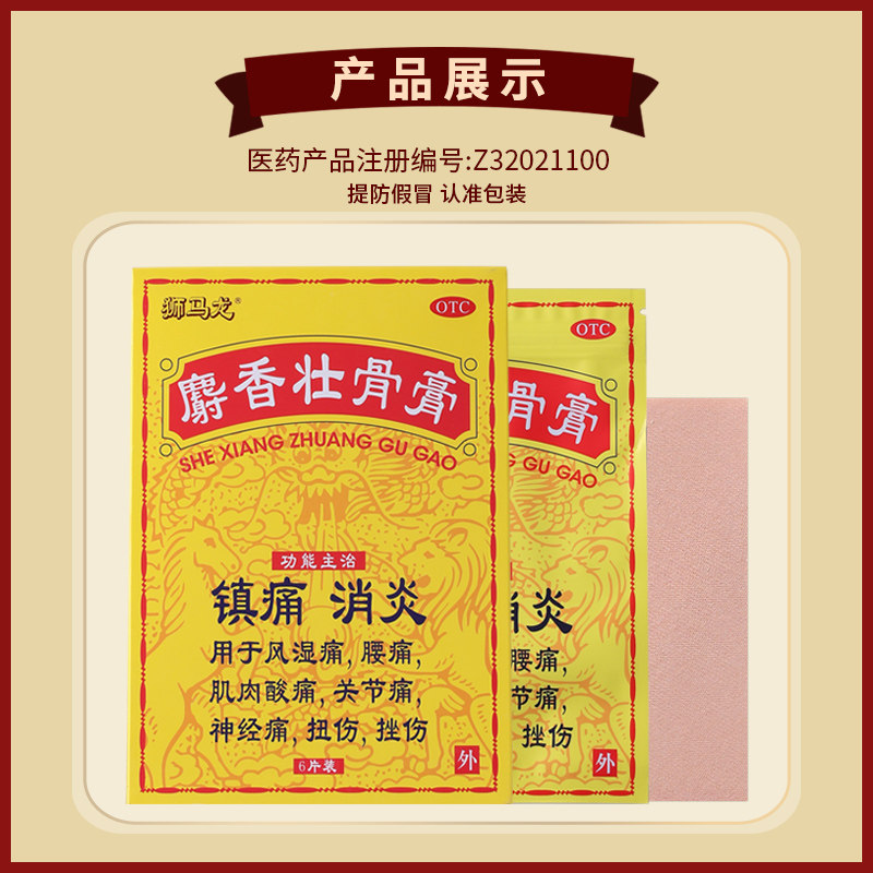  狮马龙风湿骨外伤