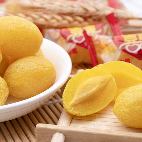 喜榄小包装结婚喜糖黄橄榄干整箱双喜字榄婚庆用品甘草甜榄子 - 图1