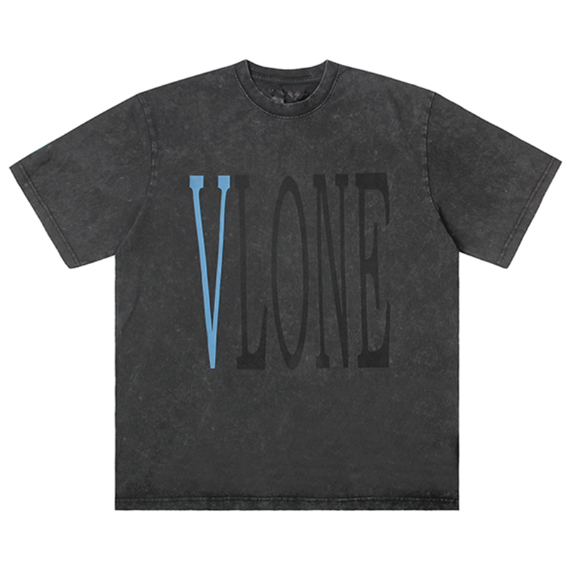 VLONE STAPLE原色水洗大LOGO印花宽松短袖T恤男女同款情侣款-图3