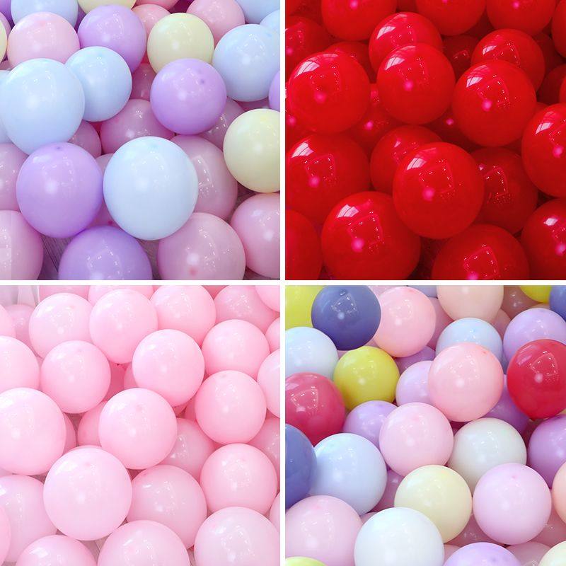 气球儿童马卡龙色结婚派对装饰生日场景布置汽球多款彩色粉色,淘宝优惠券,粉丝福利购,淘宝优惠卷