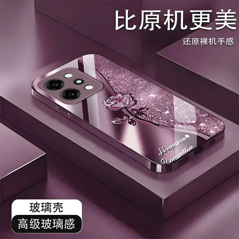 适用OPPOReno14Pro手机壳opporeno13/12/11新款10/9/8Pro+高级感7/4se全包oppo5k玻璃3/6Pro5g防摔opporeno2z - 图1