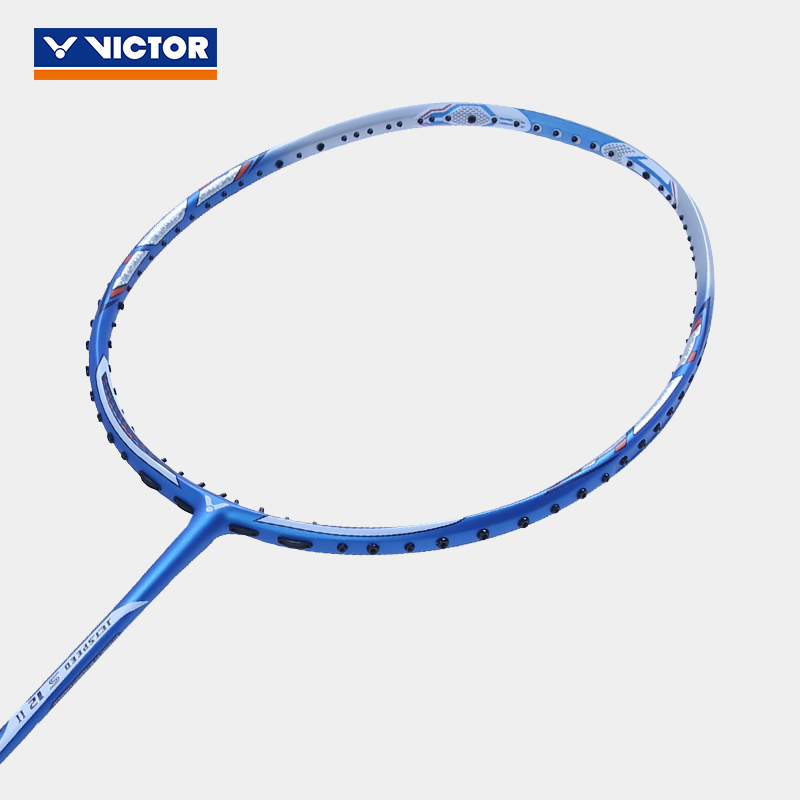 官网正品victor极速12二代胜利羽毛球拍JS12II速度进攻碳纤维单拍 - 图0