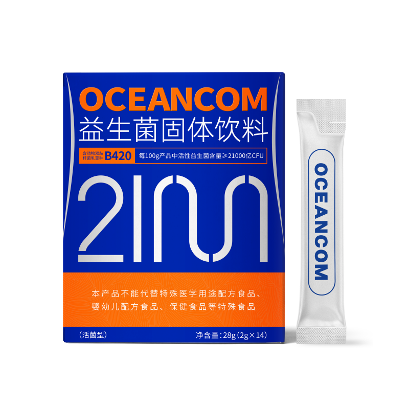 澳新康B420益生菌大人成人官方旗舰店正品2g*14条