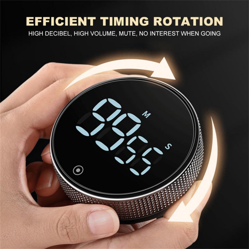 Self Regulated Rotary Timer Magnetic Suction Led Mute Timer - 图1