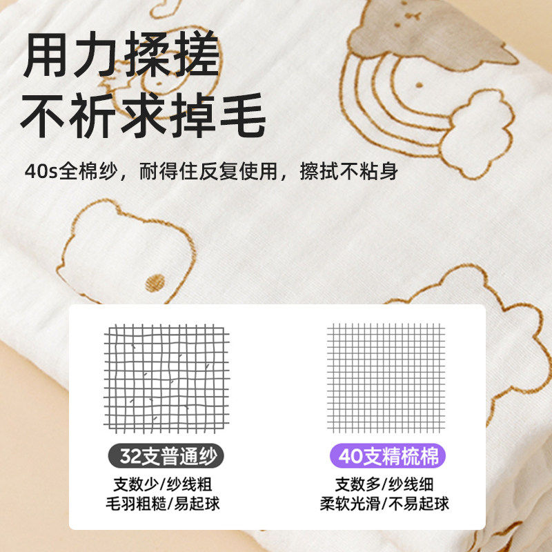 全棉纯棉新生婴儿纱布浴巾纯棉宝宝抱被超柔软6层a类儿童洗澡裹巾,淘宝优惠券,粉丝福利购,淘宝优惠卷