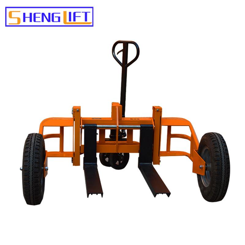 山地搬运车手动液压工地建筑液压车充气大轮越野户外爬坡叉车配件 - 图1