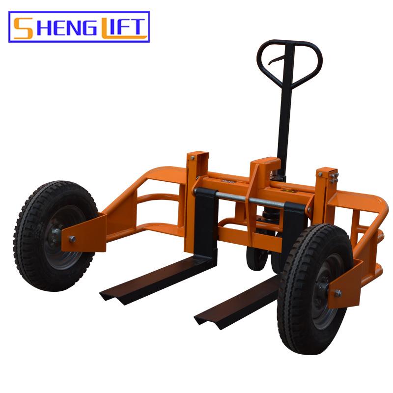 山地搬运车手动液压工地建筑液压车充气大轮越野户外爬坡叉车配件 - 图2