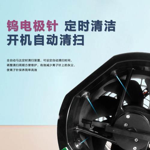 智能双头离子风机除静电离子风扇防静电离子风扇直流静电离子风扇 - 图1