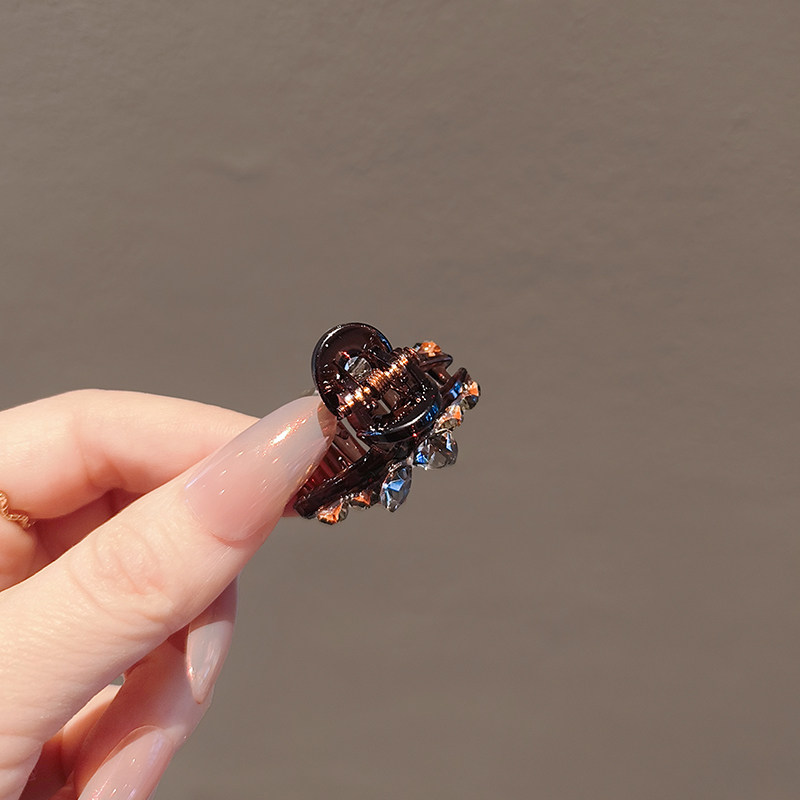 小巧气质韩系水钻蝴蝶结刘海顶夹气质百搭时尚碎发对夹高级感发夹,淘宝优惠券,粉丝福利购,淘宝优惠卷