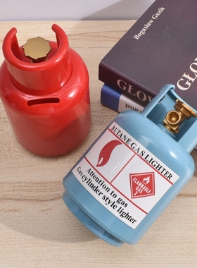 煤气瓶储蓄罐煤气桶存钱罐儿童生日礼物圣诞节小礼品创意家居摆件