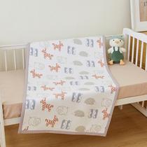 Childrens bamboo fiber cool mat ice silk cool and new baby crib breathable XI Kindergarten baby Nap Washable