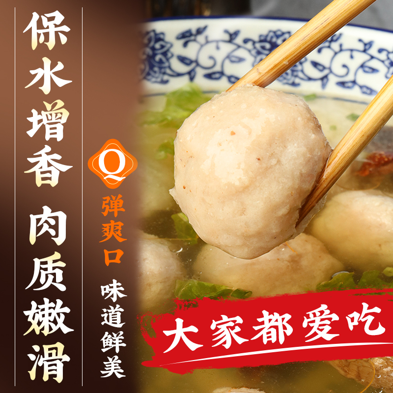 肉丸调料粉家用做肉丸子专用粉Q弹粉潮汕牛肉猪肉鱼丸调味粉配料 - 图0