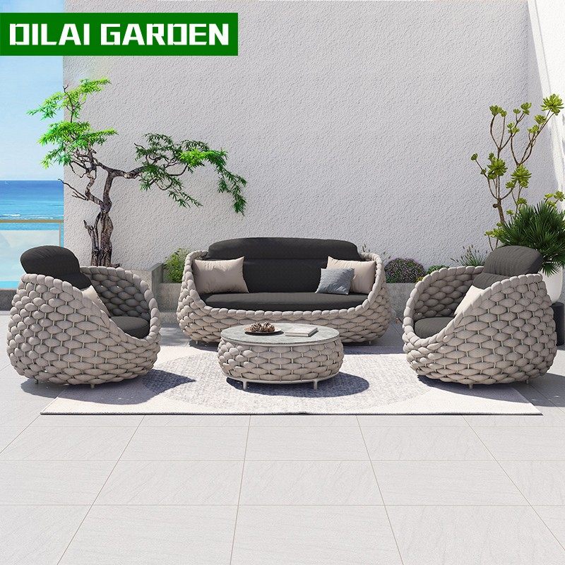 户外沙发庭院别墅阳台藤椅茶几家具组合露天光房防水防晒藤编休闲,淘宝优惠券,粉丝福利购,淘宝优惠卷