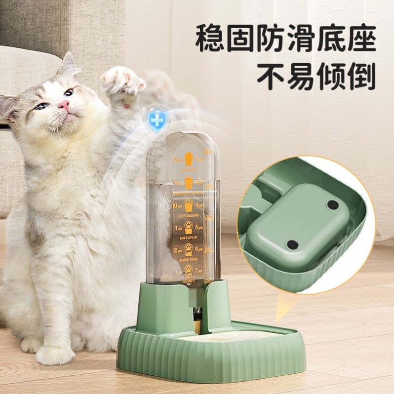 猫咪自动饮水机流动水活水不插电循环不湿嘴喂食器宠物喝水器水碗 - 图2