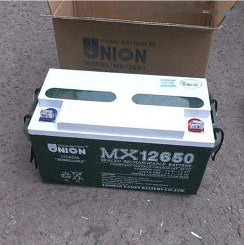 友联蓄电池MX12650 12V65AH太阳能直流屏UPS/EPS电源 铅酸免维护 - 图0