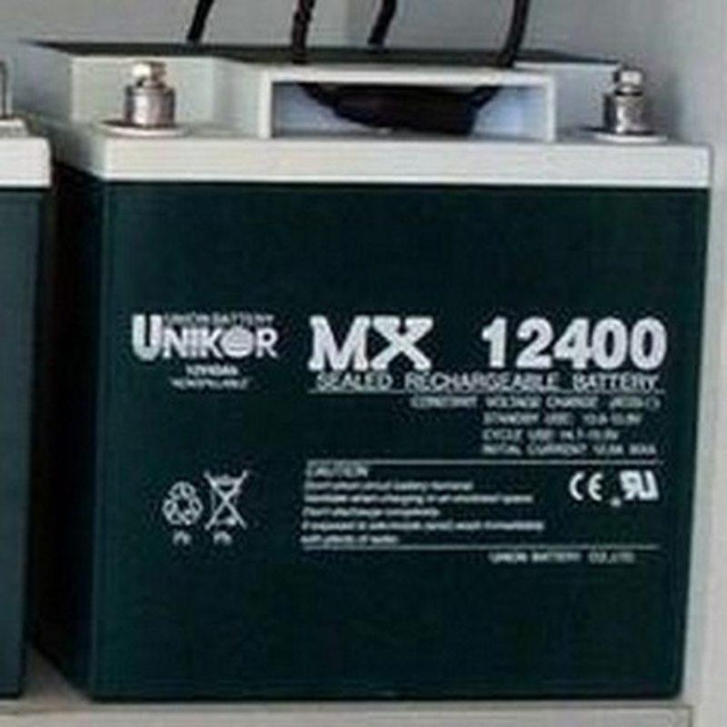 UNION12v40AH 铅酸电池 MX12400 机房应急电源设备专用 - 图0