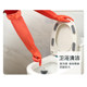 Pull back extended thickened latex 55CM gloves over the elbow