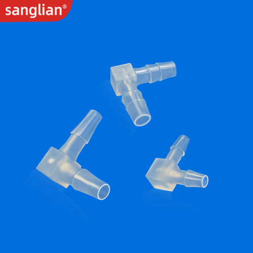 sanglian 等径L型二通弯头塑料胶管接头直角转弯连接器配件接头 - 图1