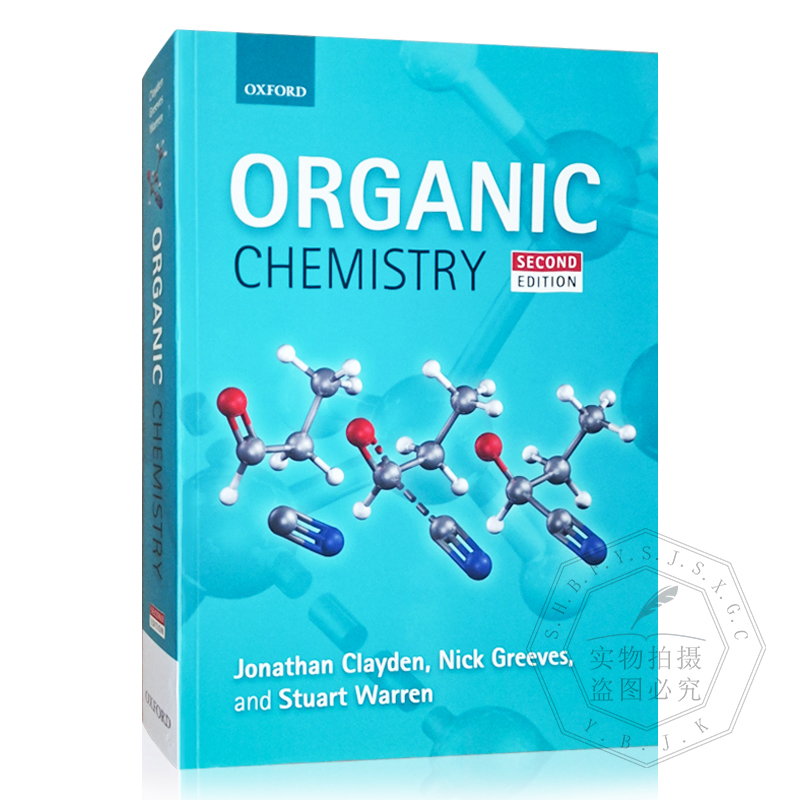 现货 英文原版 有机化学 第二版 Organic Chemistry 牛津经典教材 Oxford University onathan Clayden 9780199270293 - 图0