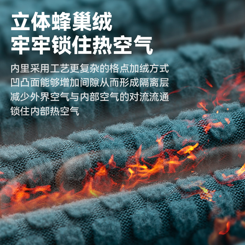 洛克兄弟保暖运动长裤防风休闲健身跑步男女户外秋冬季抓绒骑行裤,淘宝优惠券,粉丝福利购,淘宝优惠卷