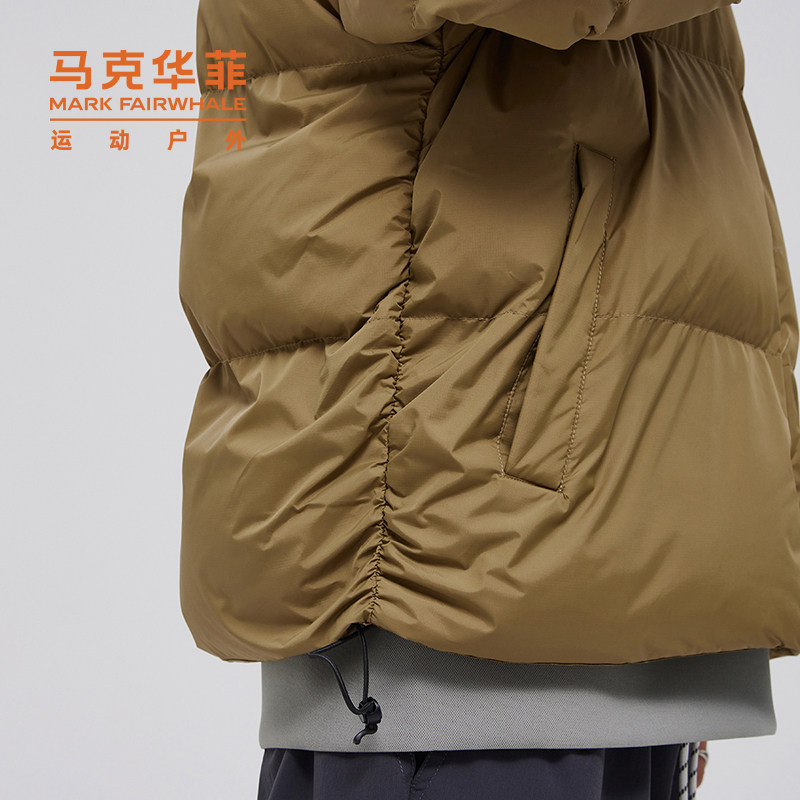 马克华菲 23年冬季款 加厚保暖 男式立领棉服外套 天猫优惠券折后￥169包邮（￥289-120）多色可选