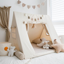 Children Tent South Korea Toy House Boy Girl Indoor Castle Over Home Game House Full Cotton Canvas Small House
